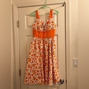 The Disney Dress Shop NWT Orange Bird Dress Size Small